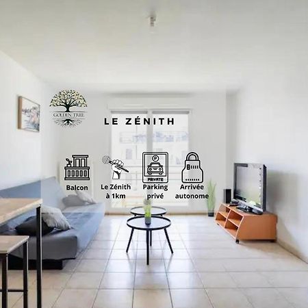 Апартаменты Le Zenith - Parking Prive & Wifi - 5 Min Zenith De Страсбург Экстерьер фото
